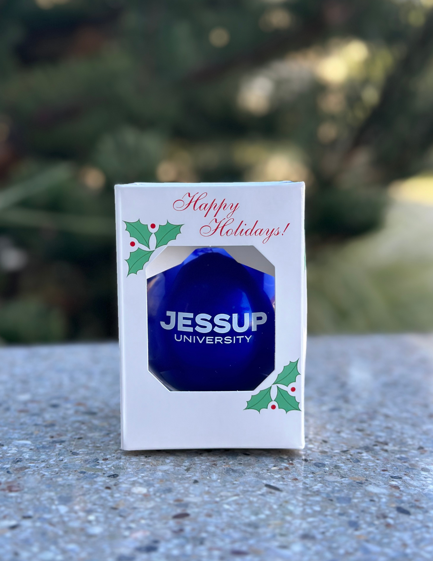 Ornament - Navy Bulb