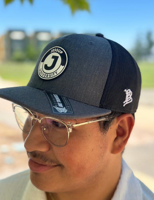 Branded Bills Hat - Gray J Patch