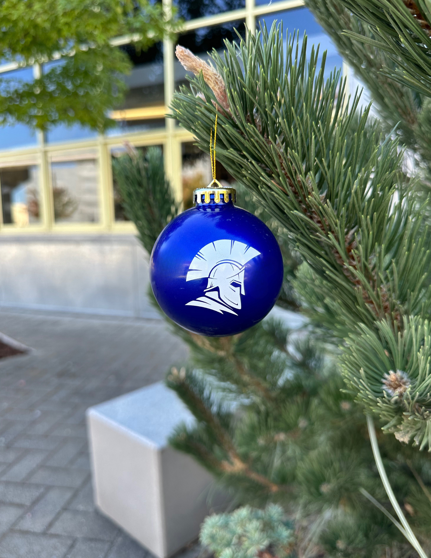 Ornament - Navy Bulb
