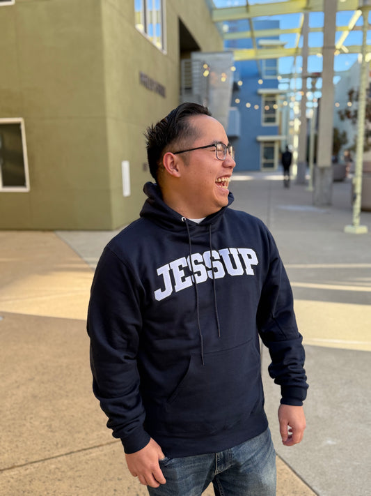 Champion Hooded Sweatshirt - Navy