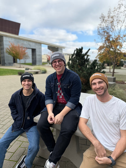 Jessup Carhart Beanie - White/Black