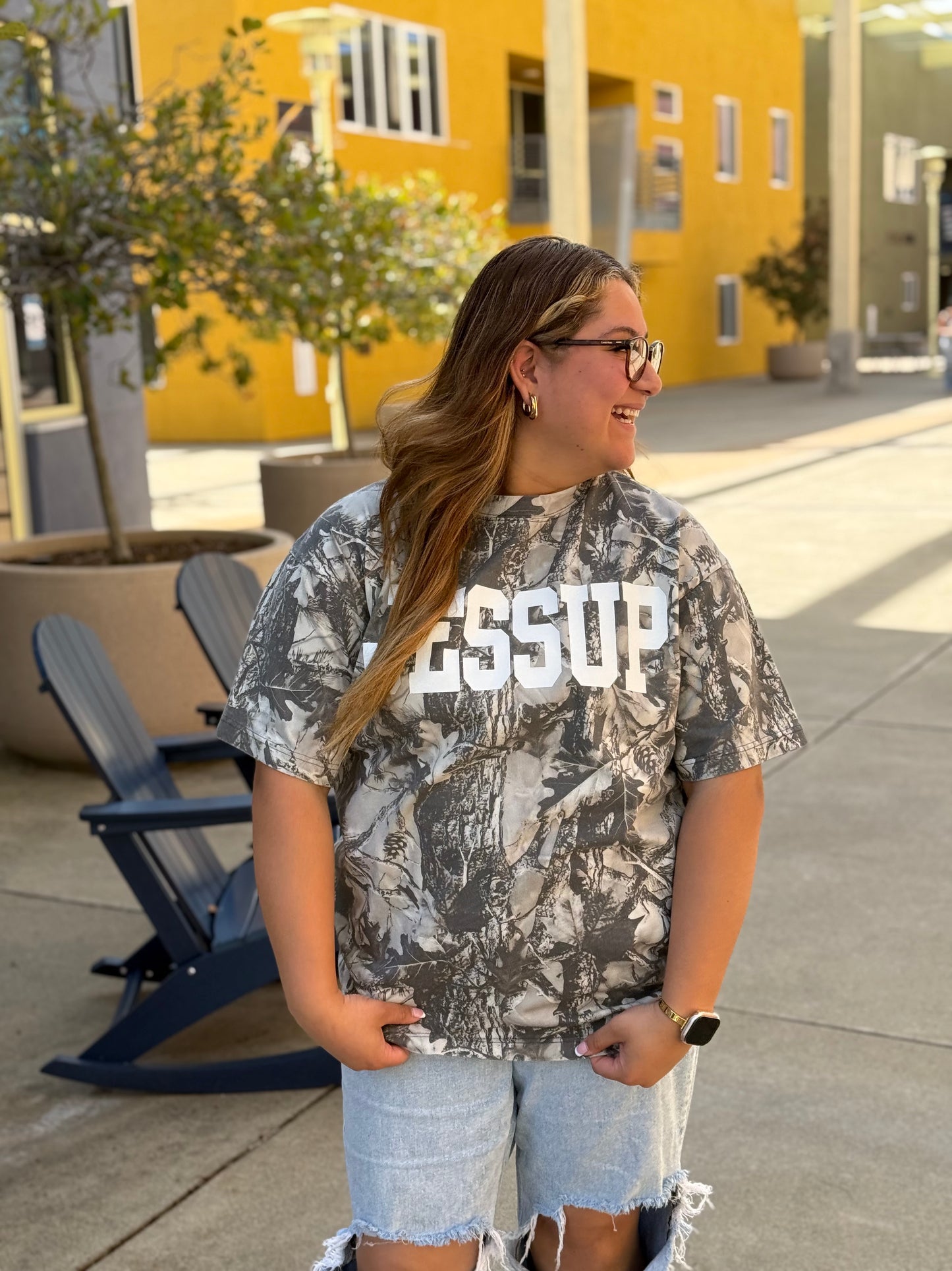Oversized Jessup Camo T-Shirt