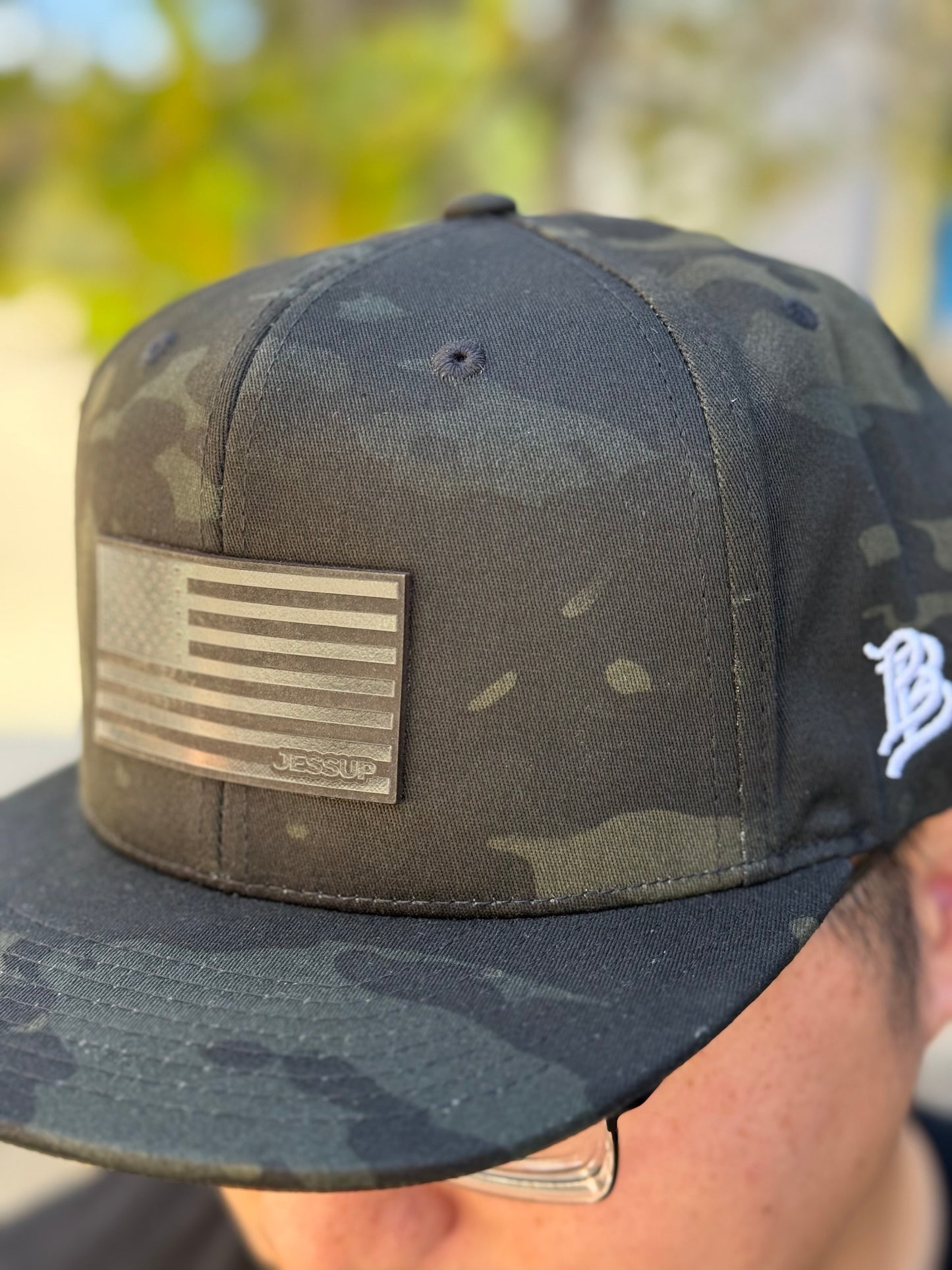 Branded Bills - Black Camo