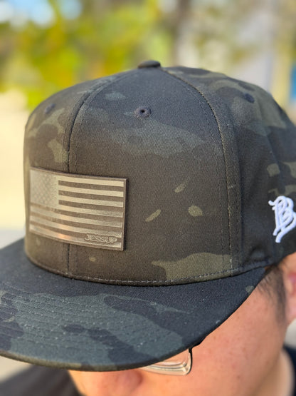 Branded Bills - Black Camo